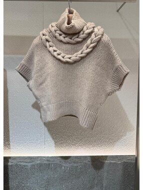 Fedeli Rodolite Biggie Sleeveless Sweater In Wool And Cashmere Tag Size M Women